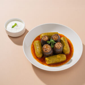 Mahshi Kousa and Batenjen